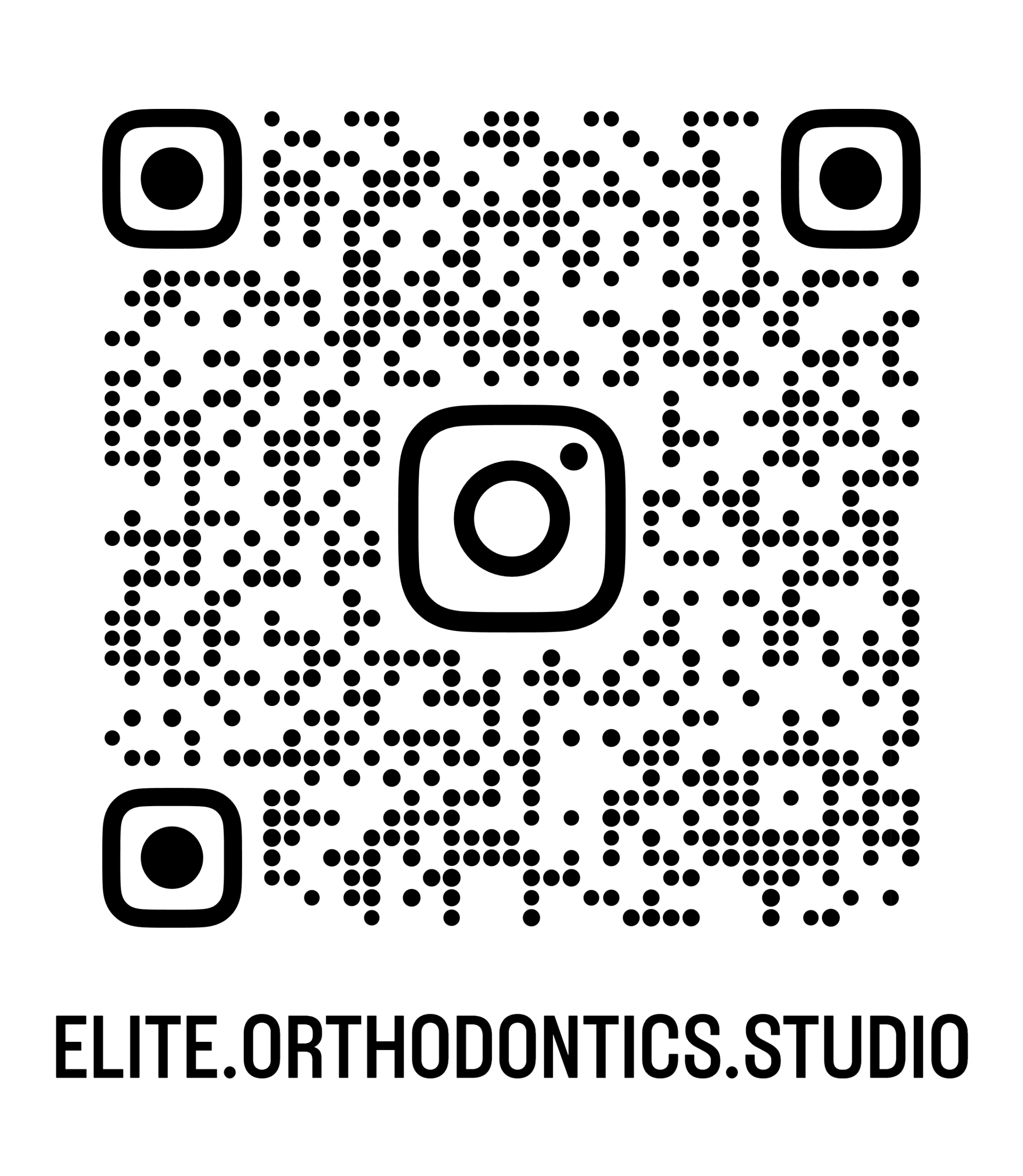 QR de Instagram - elite.orthodontics.studio